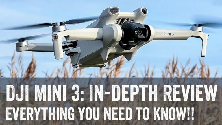 Today, We'Re Doing A Complete, In-Depth Review Of The New Dji Mini 3. Now All The Footage That You See Right Now On The Screen Is Coming Directly Out Of The Camera Itself. So There'S No Editing Or Tweaking To That Footage. It'S Straight Out Of The Drone.