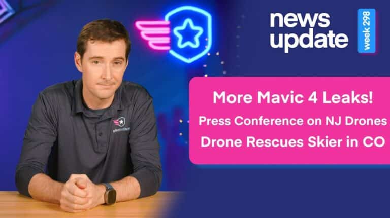 Dji Mavic 4 Leaks, Press Conference On Nj Drones, Drone Rescues Skier In Co 7